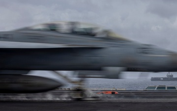 Abraham Lincoln Conducts Flight Deck Operations