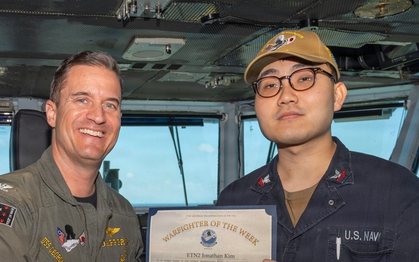 George Washington Warfighter on the Week