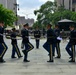 Recruiters host Joint Oath of Enlistment, Drill Team Performance at City Hall
