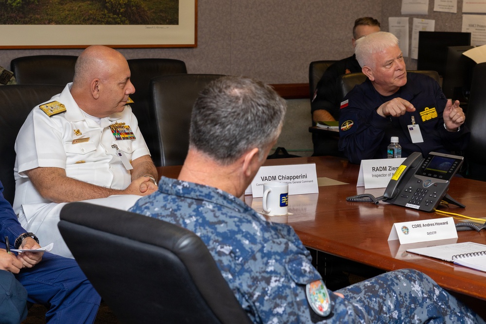 Rim of the Pacific 2026 hosts senior naval leaders from Peru and Poland