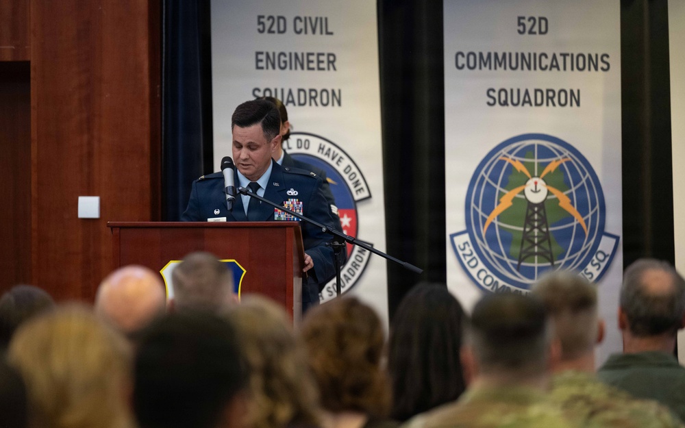 Col. Scott Zarbo assumes command of the 52nd Mission Support Group