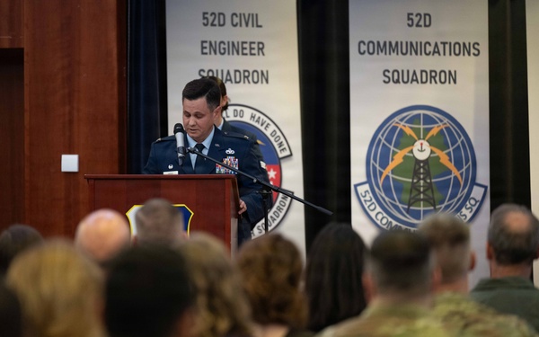 Col. Scott Zarbo assumes command of the 52nd Mission Support Group
