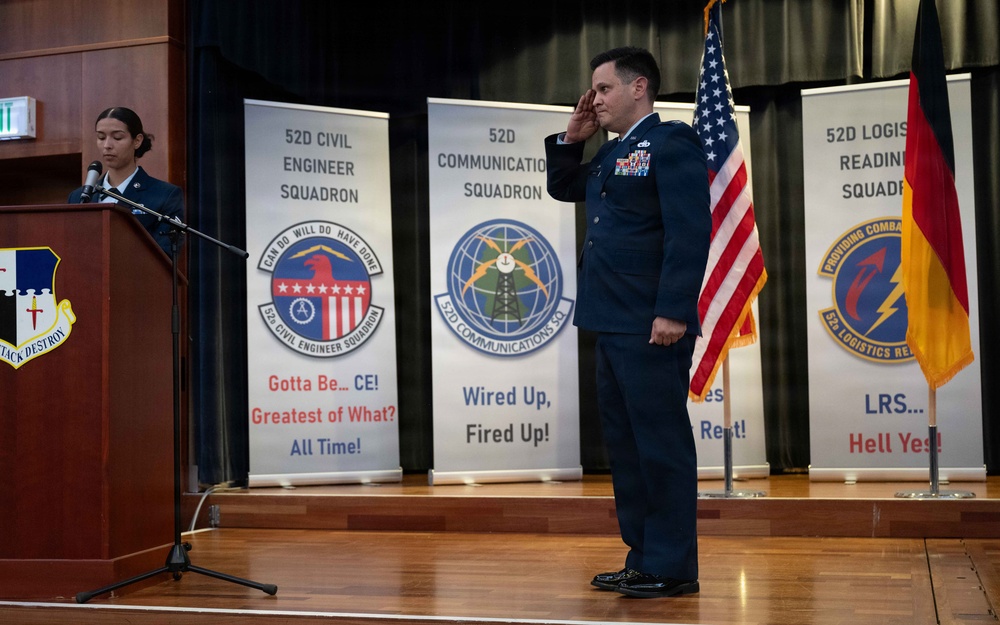 Col. Scott Zarbo assumes command of the 52nd Mission Support Group