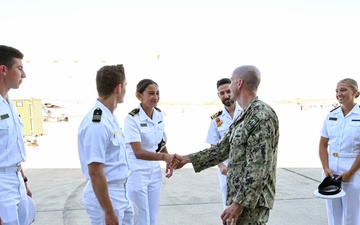 U.S. Naval Academy midshipmen visit Naval Station Rota, Spain