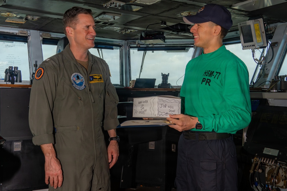 George Washington Warfighter of the Week