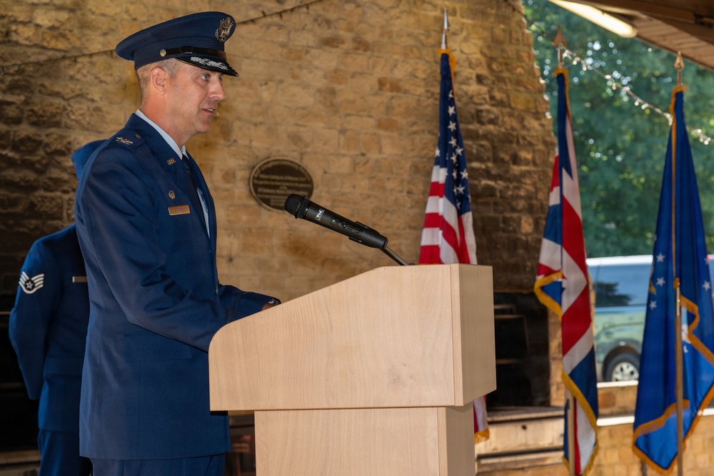 422d Air Base Group change of command ceremony