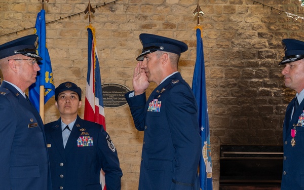 422d Air Base Group change of command ceremony