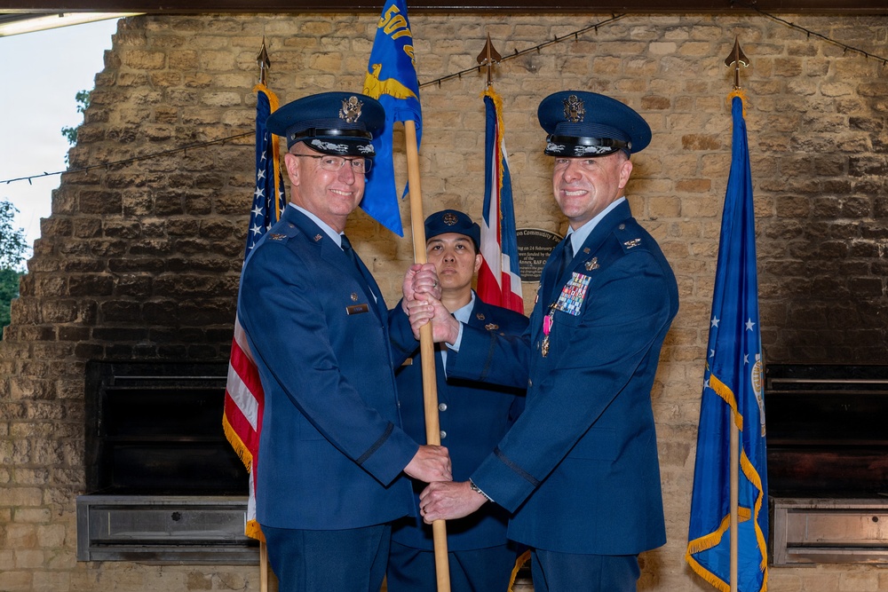 422d Air Base Group change of command ceremony