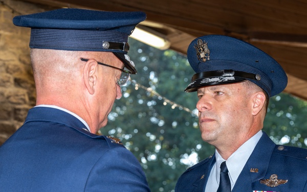 422d Air Base Group change of command ceremony