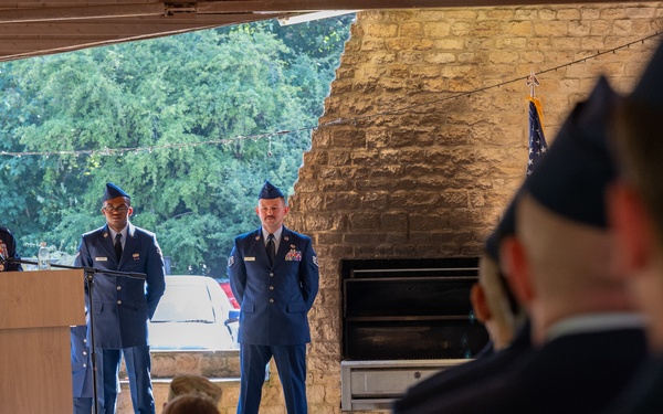 422d Air Base Group change of command ceremony