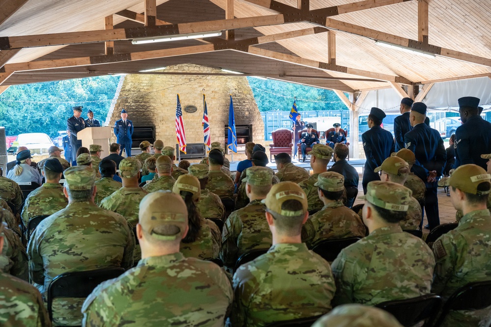 422d Air Base Group change of command ceremony