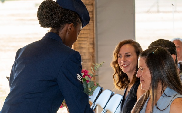 422d Air Base Group change of command ceremony
