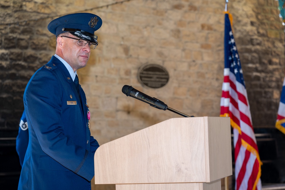 422d Air Base Group change of command ceremony