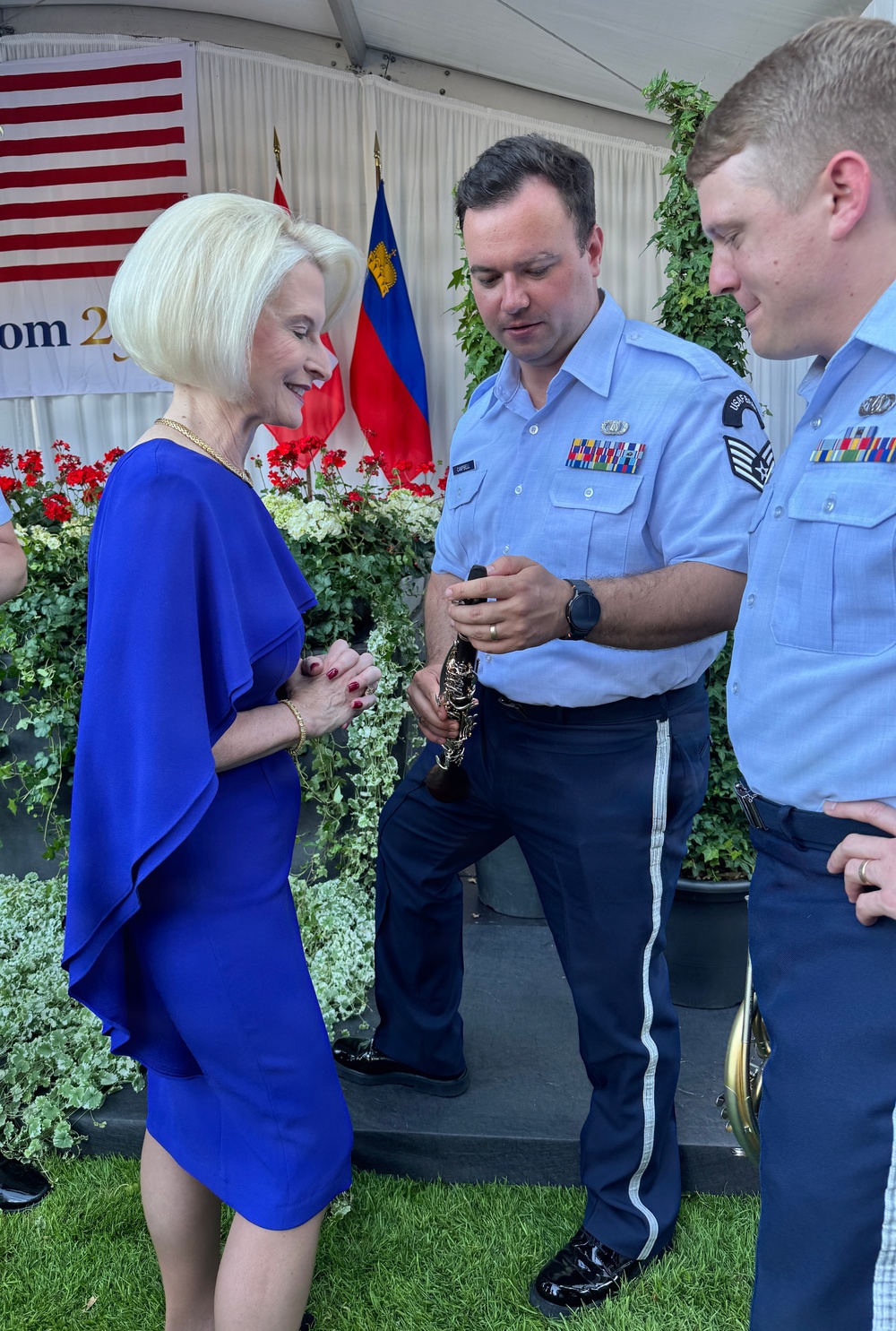 U.S. Air Force Band performs at Freedom 250 Event in Switzerland