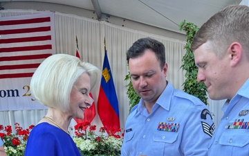 U.S. Air Force Band performs at Freedom 250 Event in Switzerland