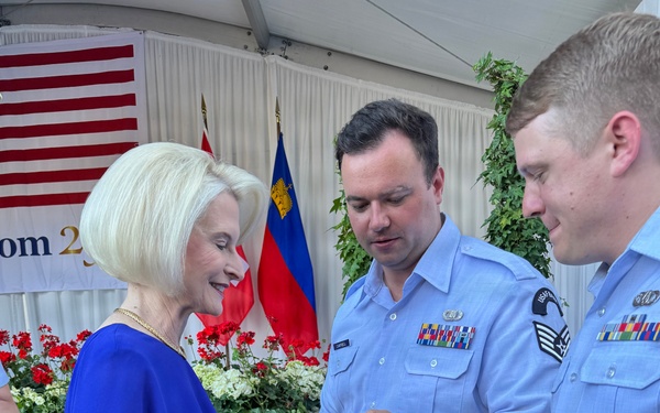 U.S. Air Force Band performs at Freedom 250 Event in Switzerland