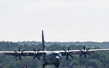 37 AS C-130 exercises at RAF Mildenhall