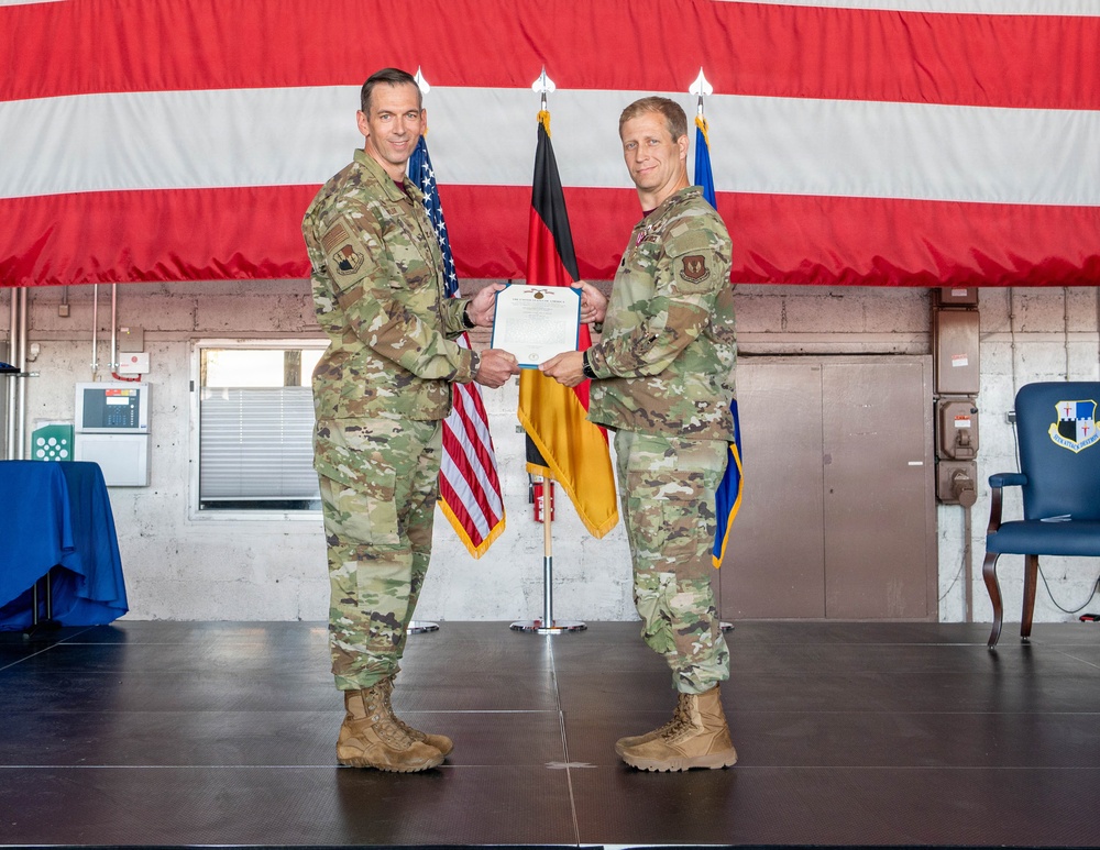 52nd Operations Support Squadron welcomes new commander