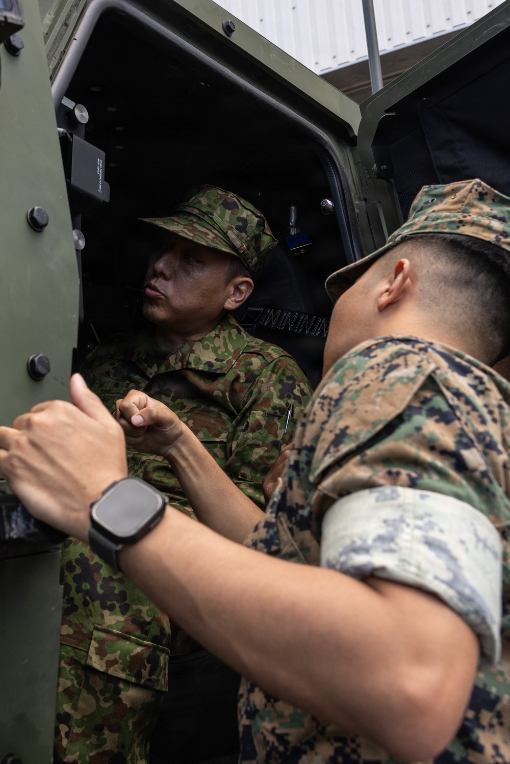 12th Littoral Anti-Air Battalion Hosts Japanese Partners for Key Leader Engagement