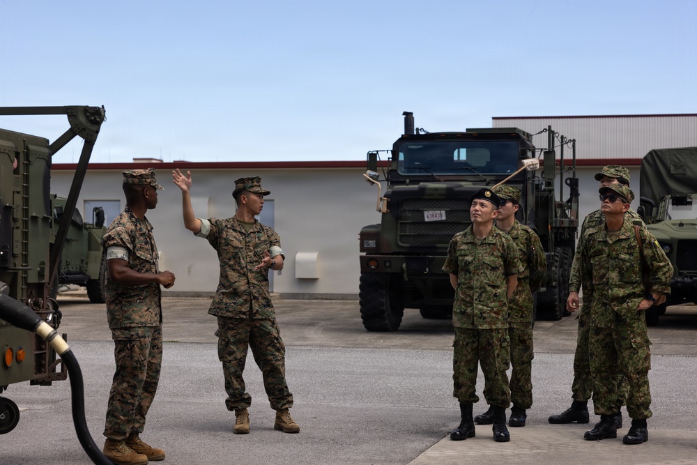 12th Littoral Anti-Air Battalion Hosts Japanese Partners for Key Leader Engagement