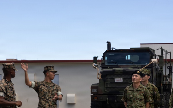 12th Littoral Anti-Air Battalion Hosts Japanese Partners for Key Leader Engagement