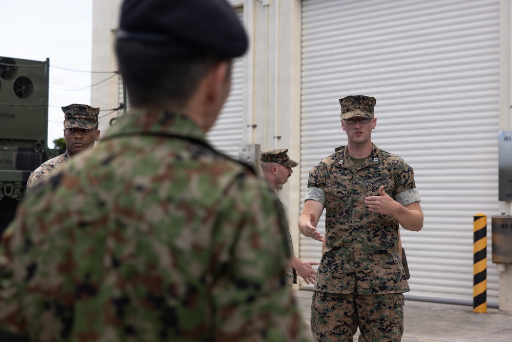 12th Littoral Anti-Air Battalion Hosts Japanese Partners for Key Leader Engagement