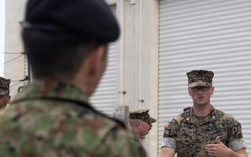 12th Littoral Anti-Air Battalion Hosts Japanese Partners for Key Leader Engagement