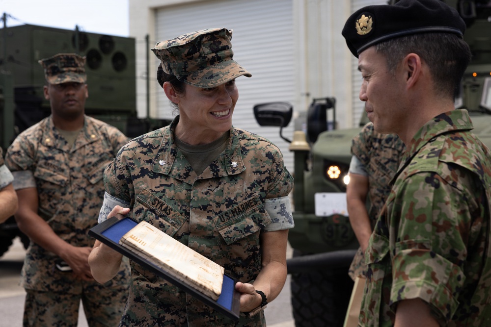 12th Littoral Anti-Air Battalion Hosts Japanese Partners for Key Leader Engagement
