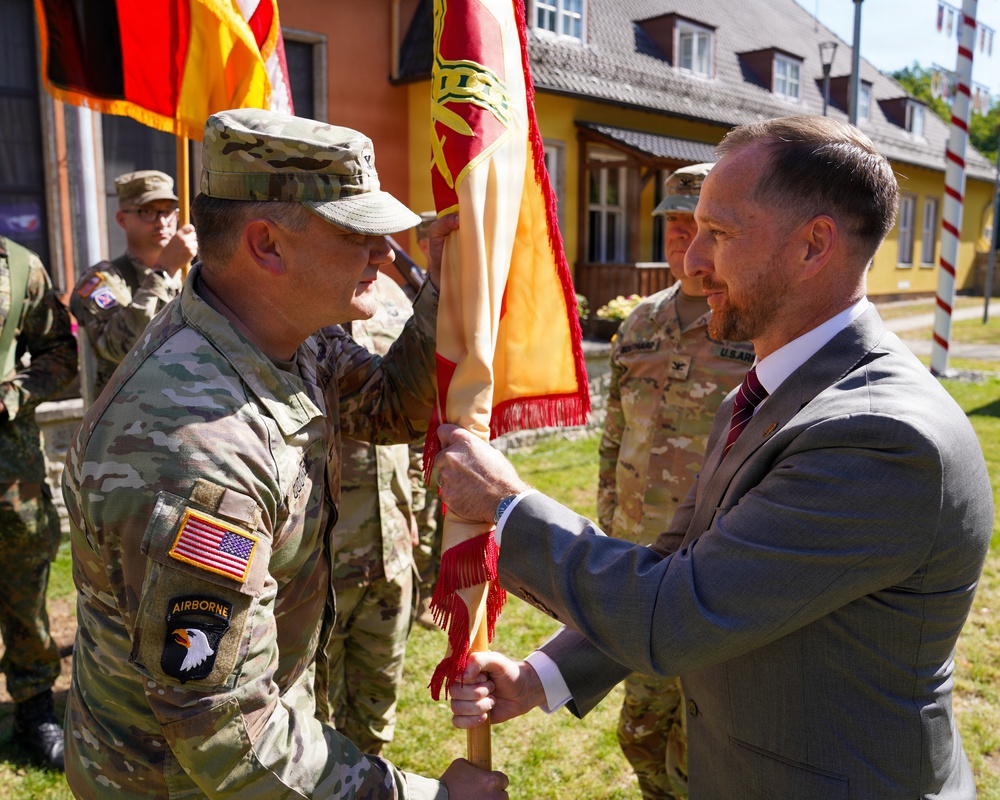 New commander takes charge at USAG Ansbach