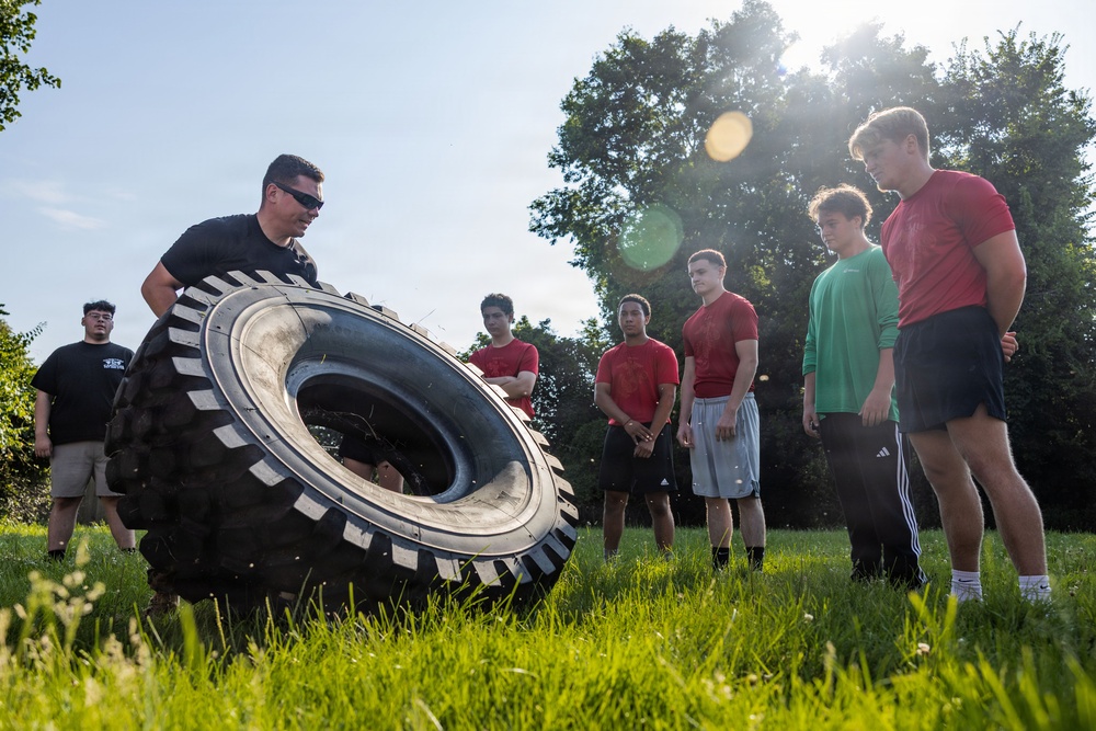 RSS Springfield Poolee Physcial Training