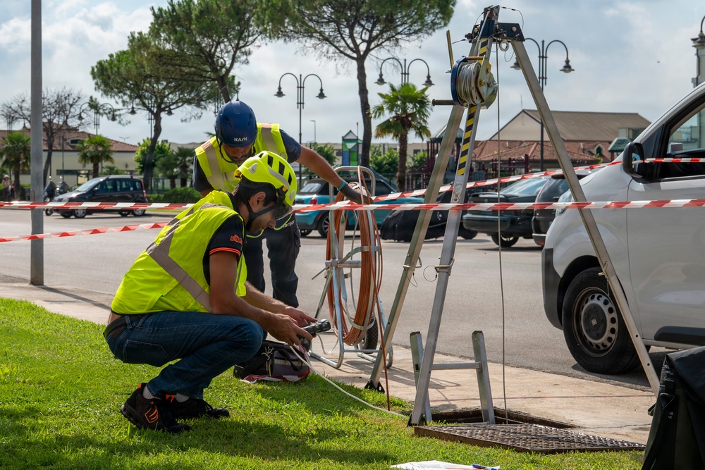 'Get Real, Get Better' at NSA Naples: Unaccompanied Housing Sailors Receive Fiber Optic Internet Service