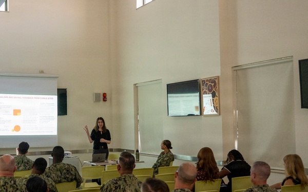Navy Headspace Visits NSA Naples