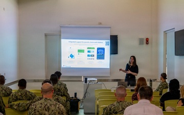 Navy Headspace Visits NSA Naples
