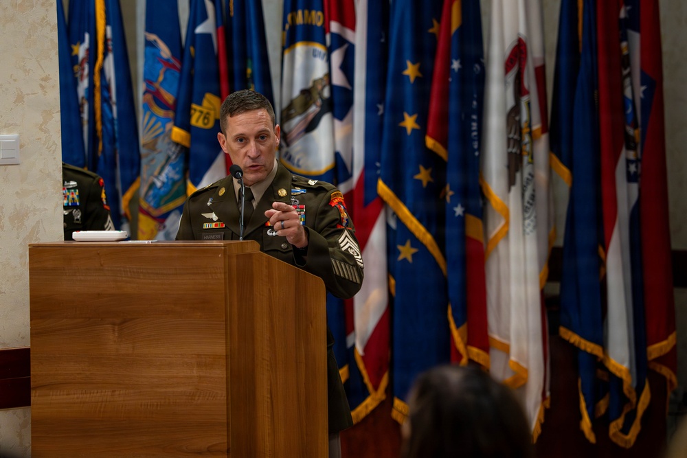 Sergeant Morales Club Induction Ceremony USAG-Italy