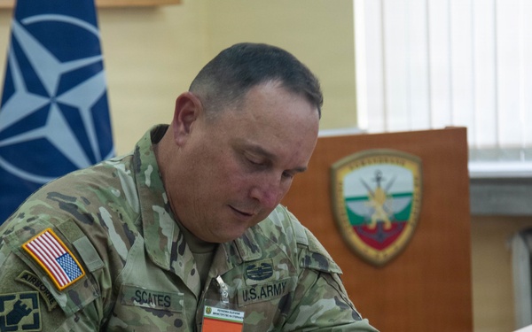 Tennessee National Guard Leaders Visit Bulgarian Ministry of Defense