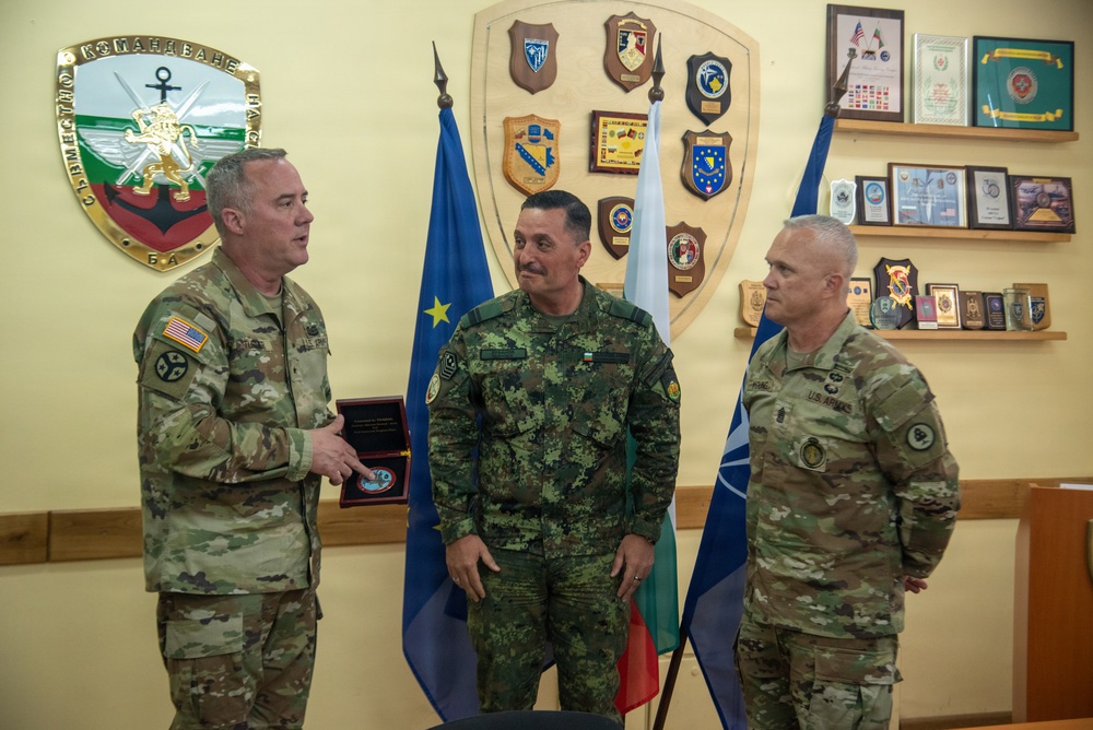 Tennessee National Guard Leaders Visit Bulgarian Ministry of Defense