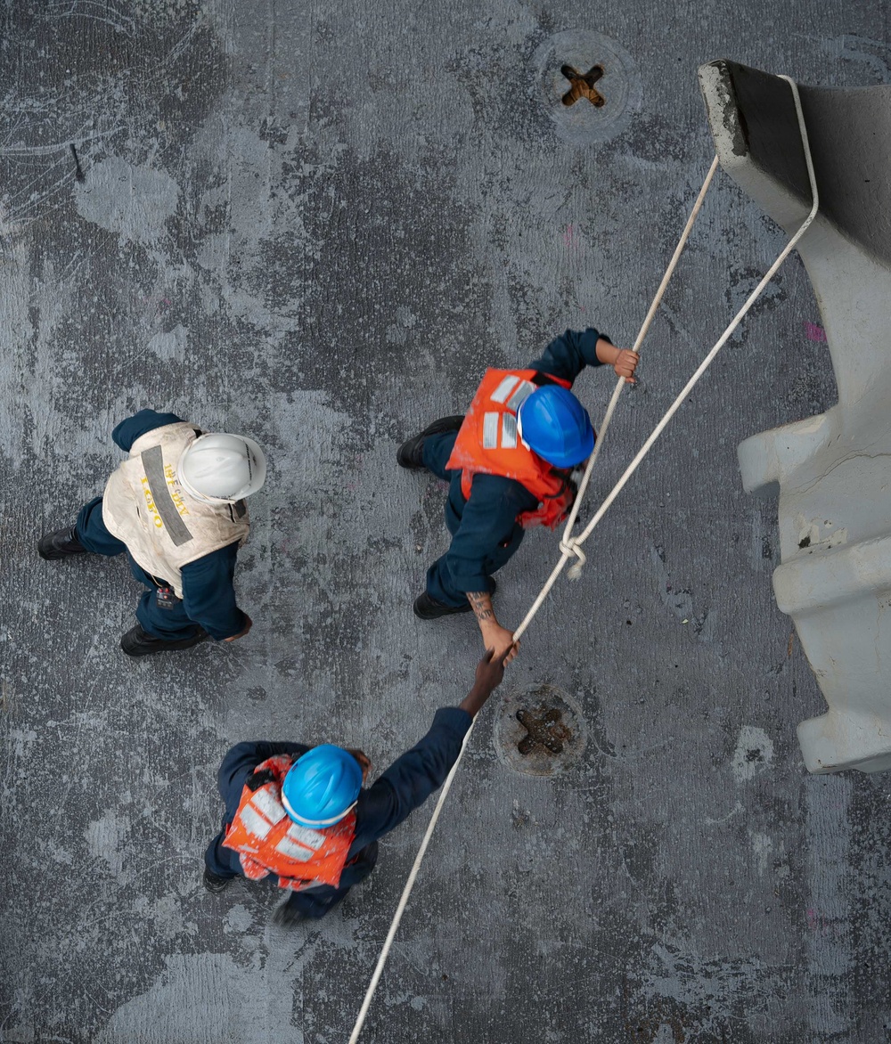 IKE conducts anchor drop test