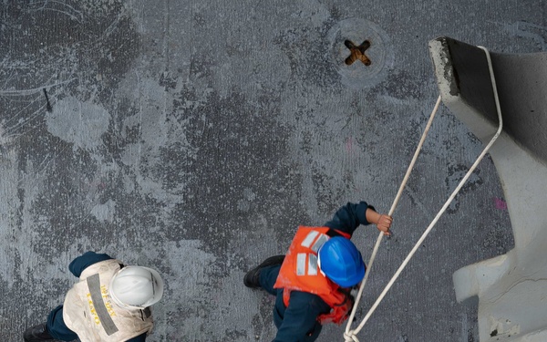 IKE conducts anchor drop test