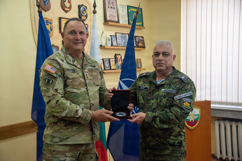 Tennessee National Guard Leaders Visit Bulgarian Ministry of Defense