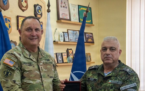 Tennessee National Guard Leaders Visit Bulgarian Ministry of Defense