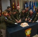 Cake Cutting at the Sergeant Morales Club Induction Ceremony