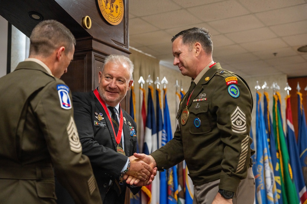 Sergeant Morales Induction Ceremony USAG-Italy