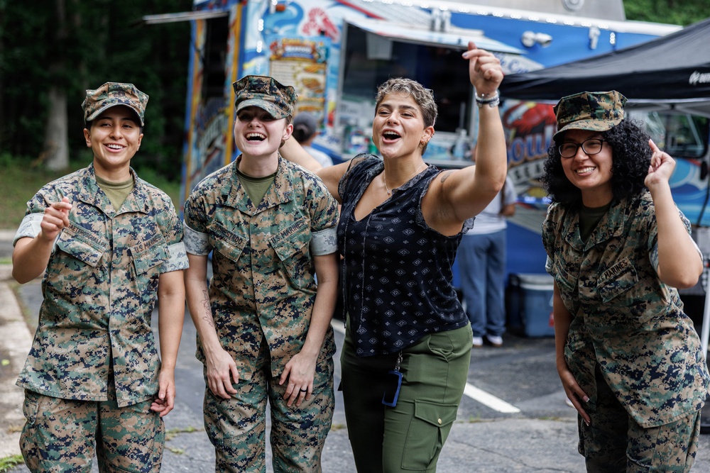 MCB Quantico holds Grand Opening for Bites on Site Food Trucks