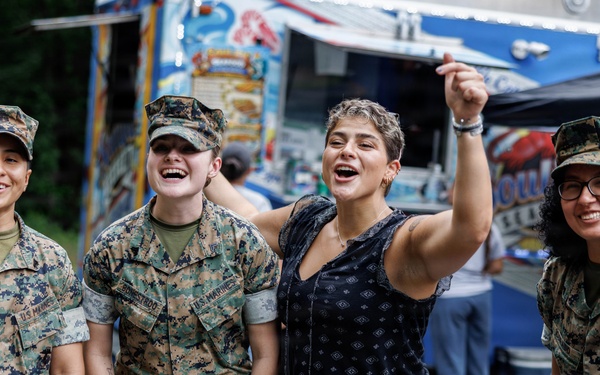 MCB Quantico holds Grand Opening for Bites on Site Food Trucks