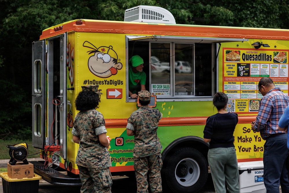 MCB Quantico holds Grand Opening for Bites on Site Food Trucks