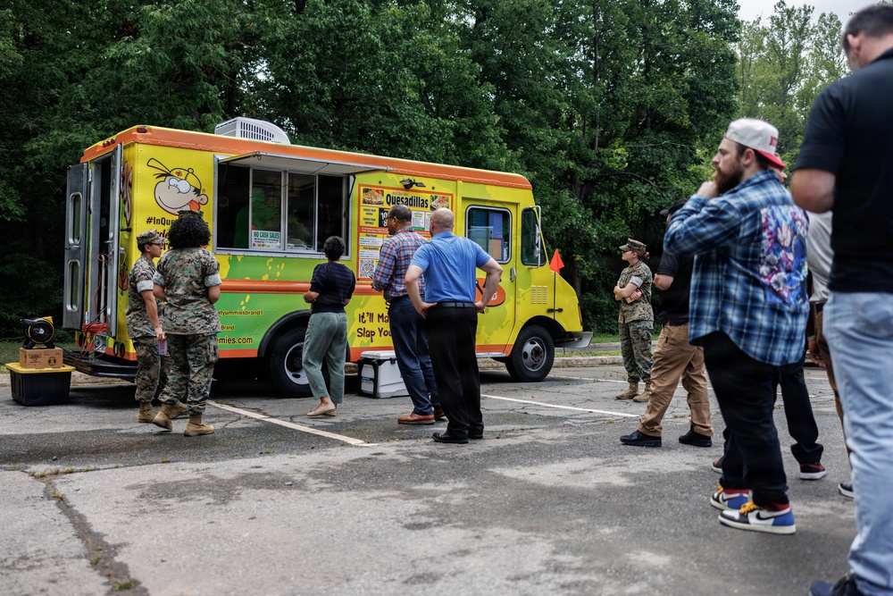 MCB Quantico holds Grand Opening for Bites on Site Food Trucks