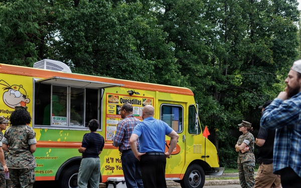 MCB Quantico holds Grand Opening for Bites on Site Food Trucks