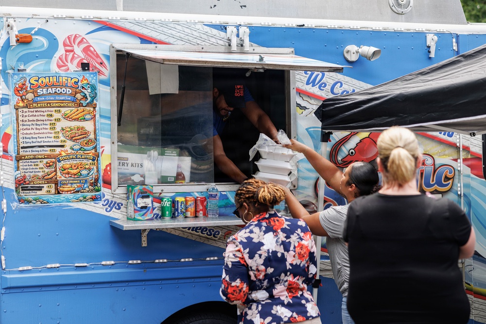 MCB Quantico holds Grand Opening for Bites on Site Food Trucks