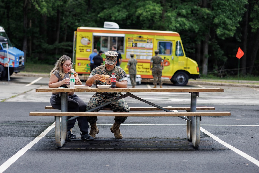 MCB Quantico holds Grand Opening for Bites on Site Food Trucks