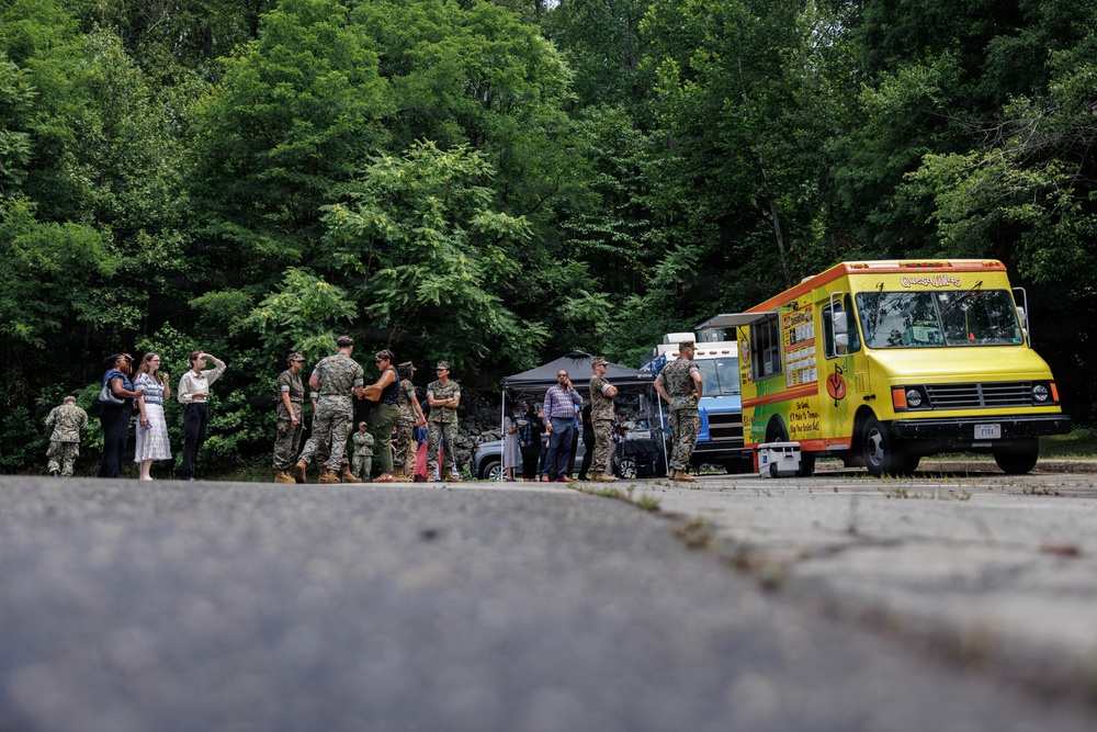 MCB Quantico holds Grand Opening for Bites on Site Food Trucks